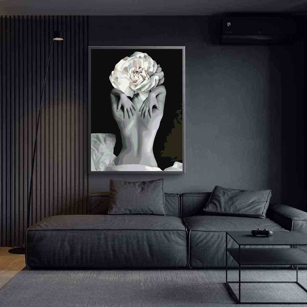 Pictura pe numere - Floral Head 4120