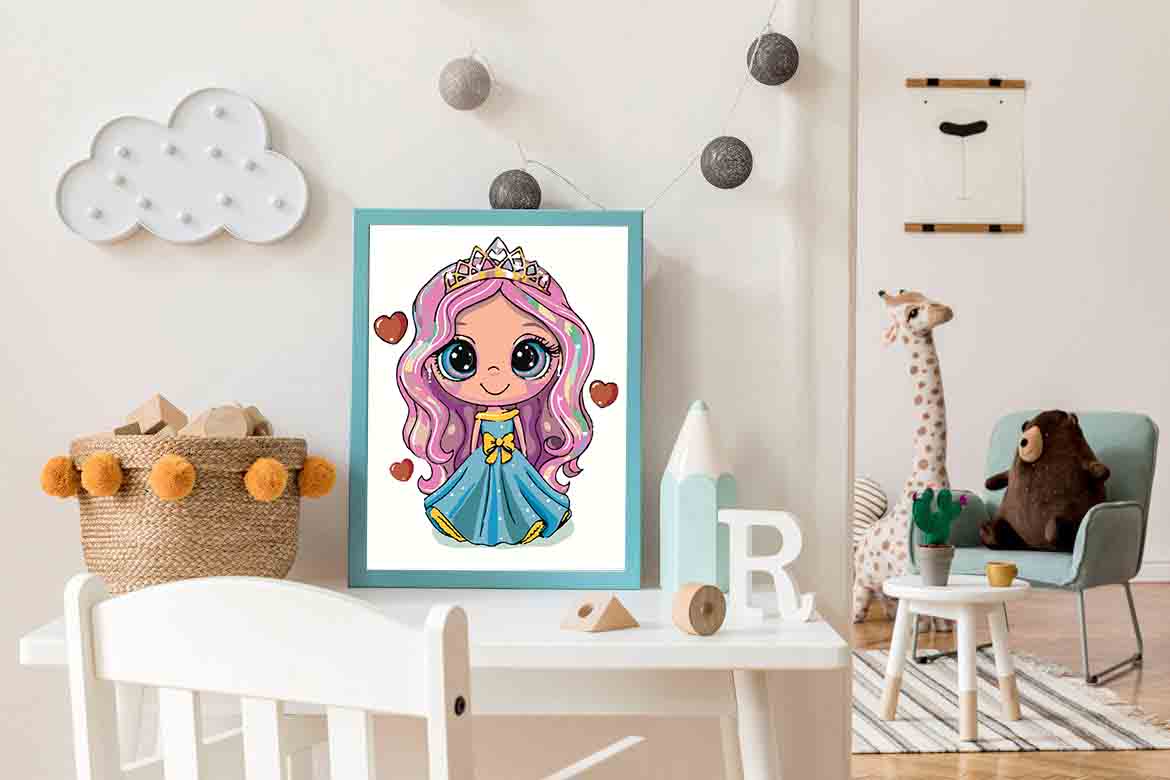 Peinture par numéros - Petite Princesse 4133