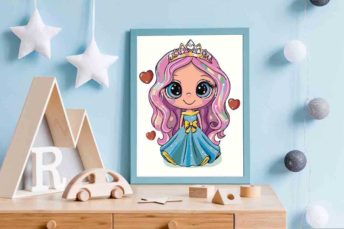 Peinture par numéros - Petite Princesse 4133