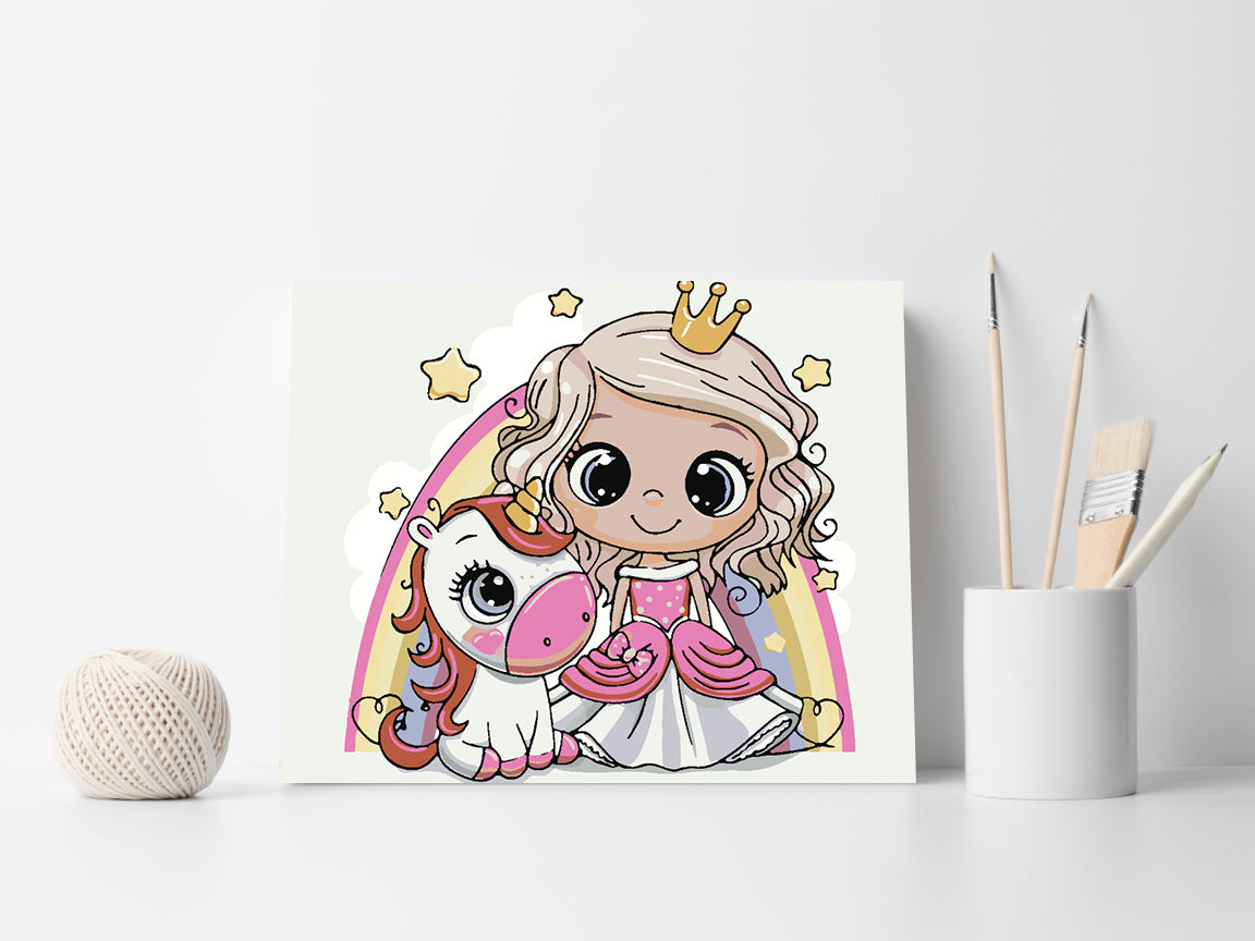 Peinture par numéros - Petite Princesse 4134