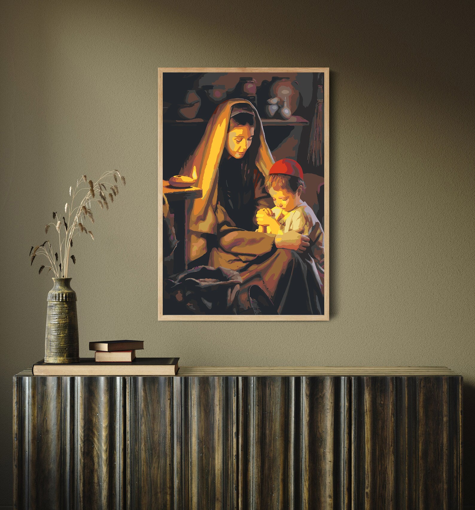 Pictura pe numere - Mama cu Copilul 4179