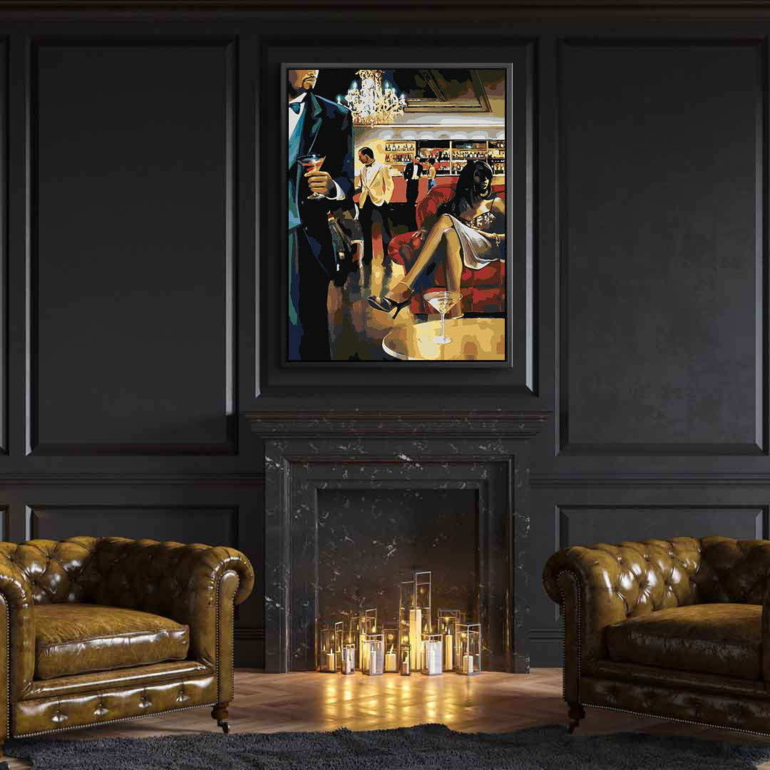 Peinture par numéros - Bar de nuit 4225