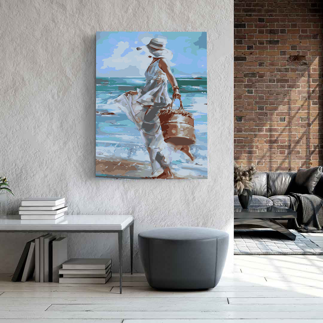 Pictura pe numere - Peisaj la Mare 4228