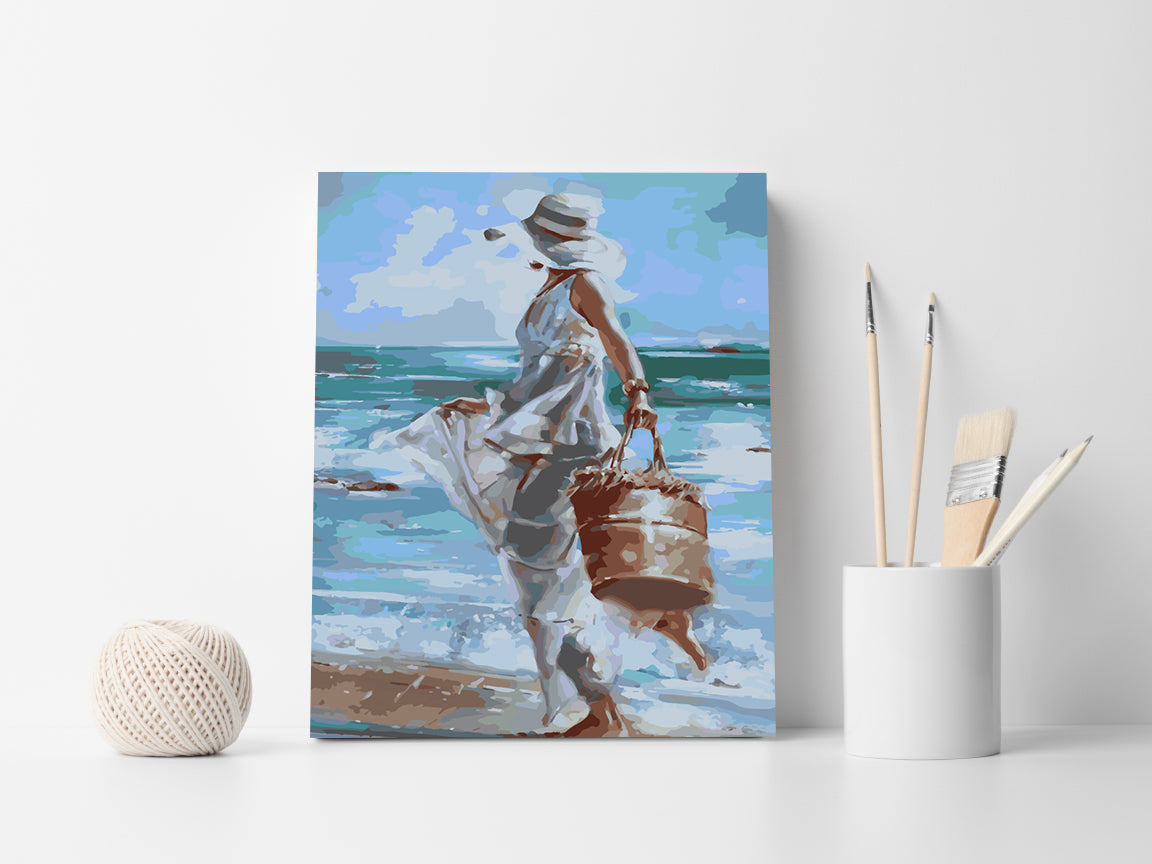 Pictura pe numere - Peisaj la Mare 4228