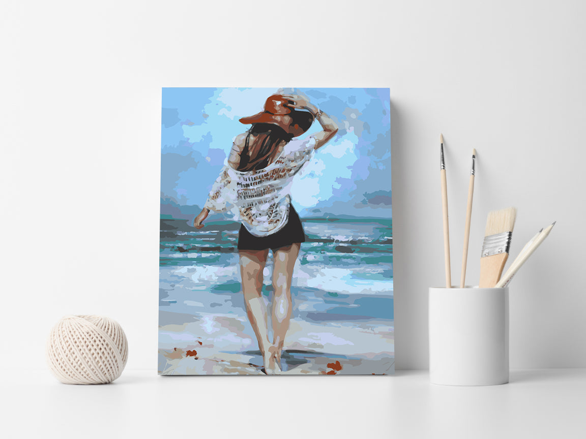 Pictura pe numere - Peisaj la Mare 4229