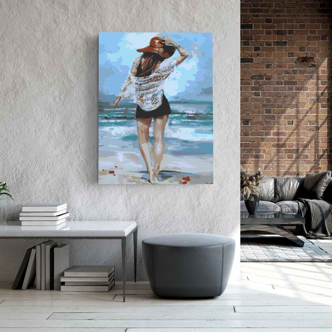 Pictura pe numere - Peisaj la Mare 4229