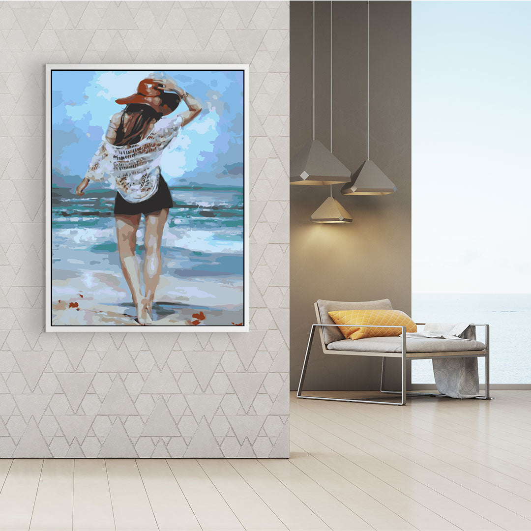 Pictura pe numere - Peisaj la Mare 4229