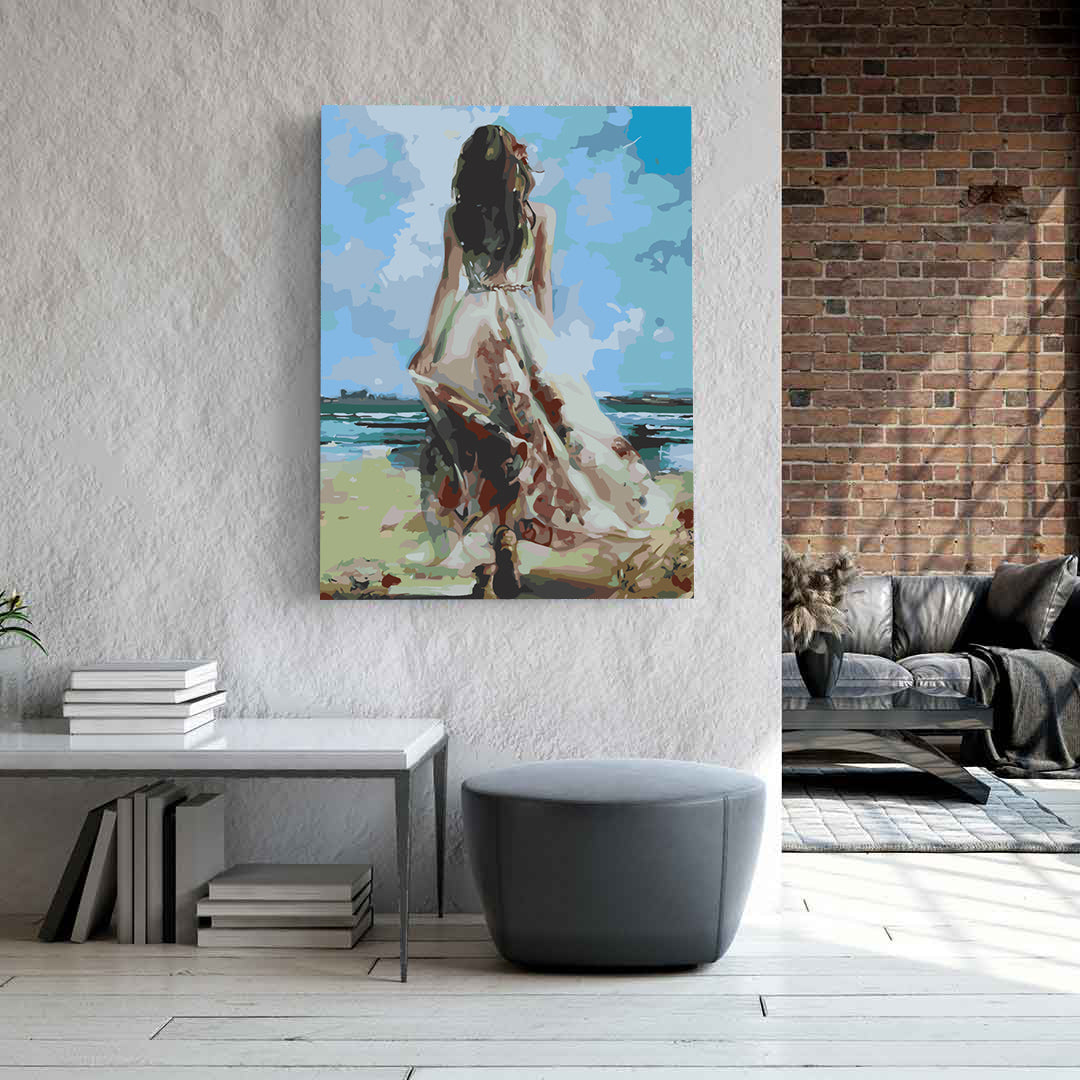 Pictura pe numere - Peisaj la Mare 4231