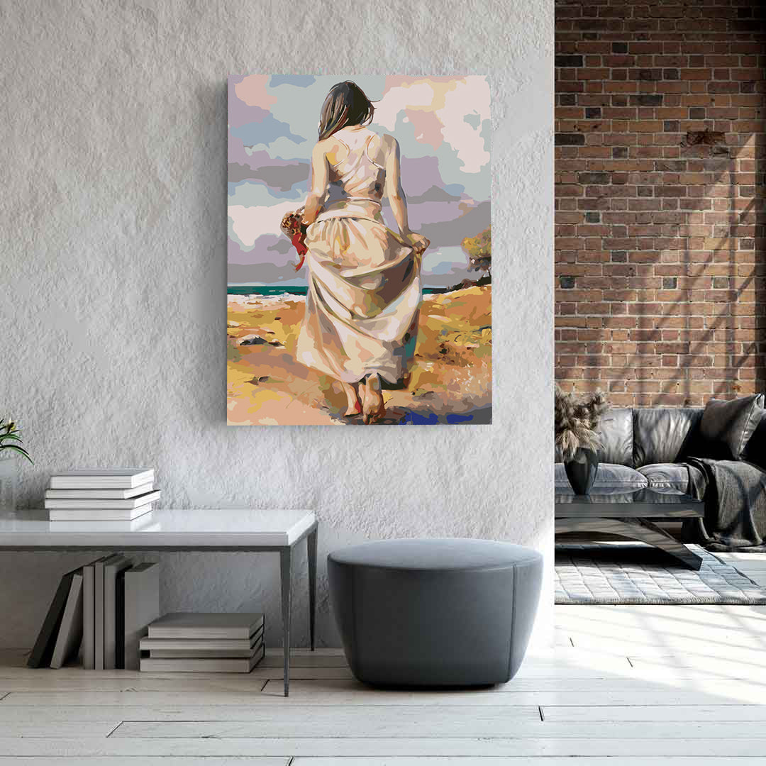 Pictura pe numere - Peisaj la Mare 4232