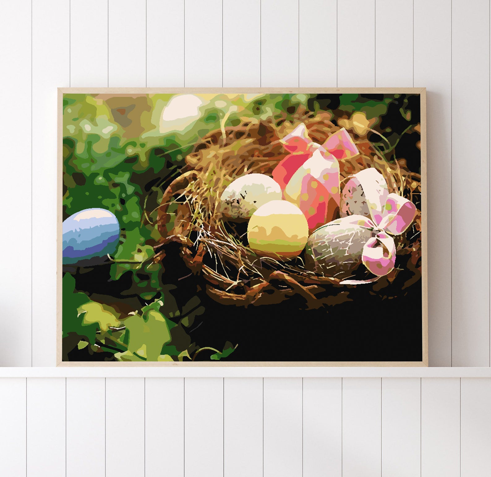 Pictura pe numere - Ouă de Paște 4234