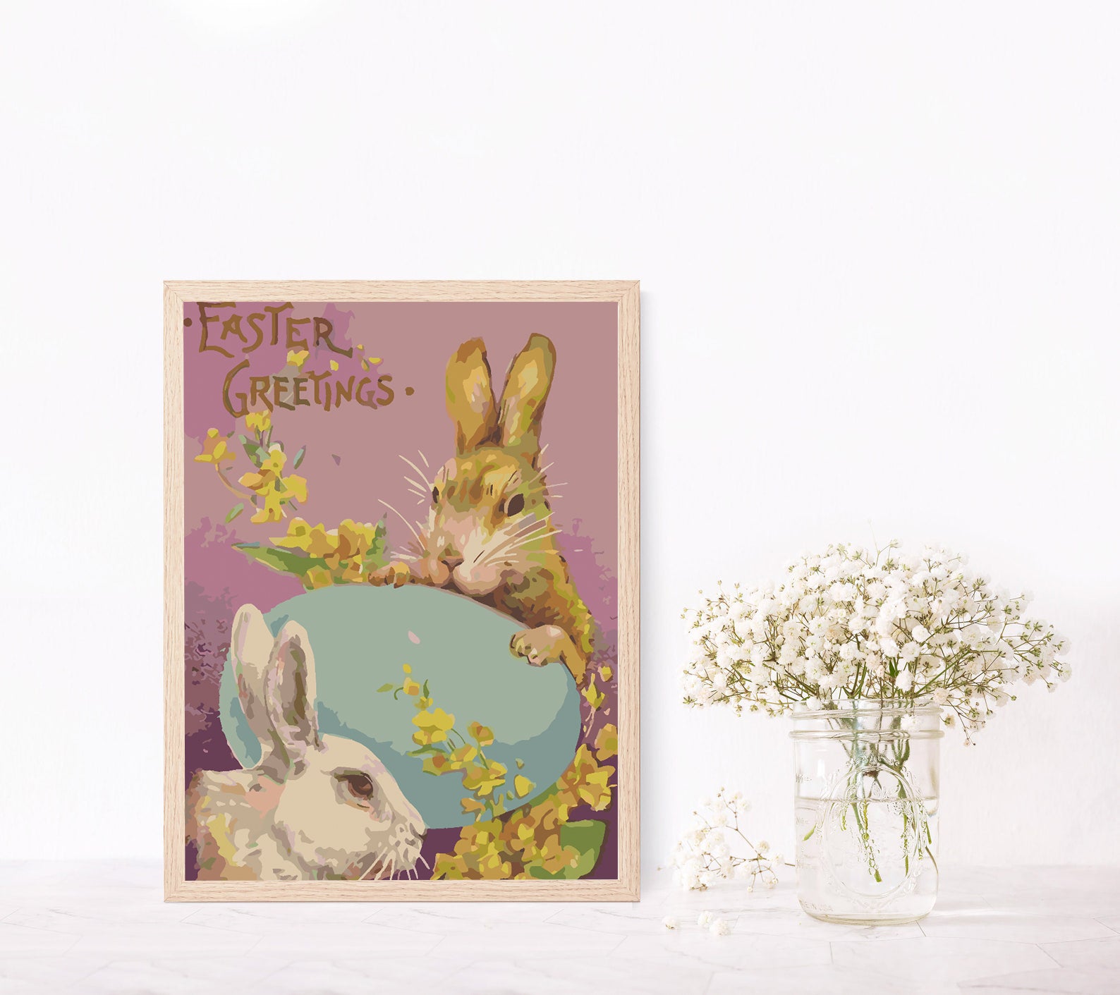 Pictura pe numere - Easter Greetings 4274
