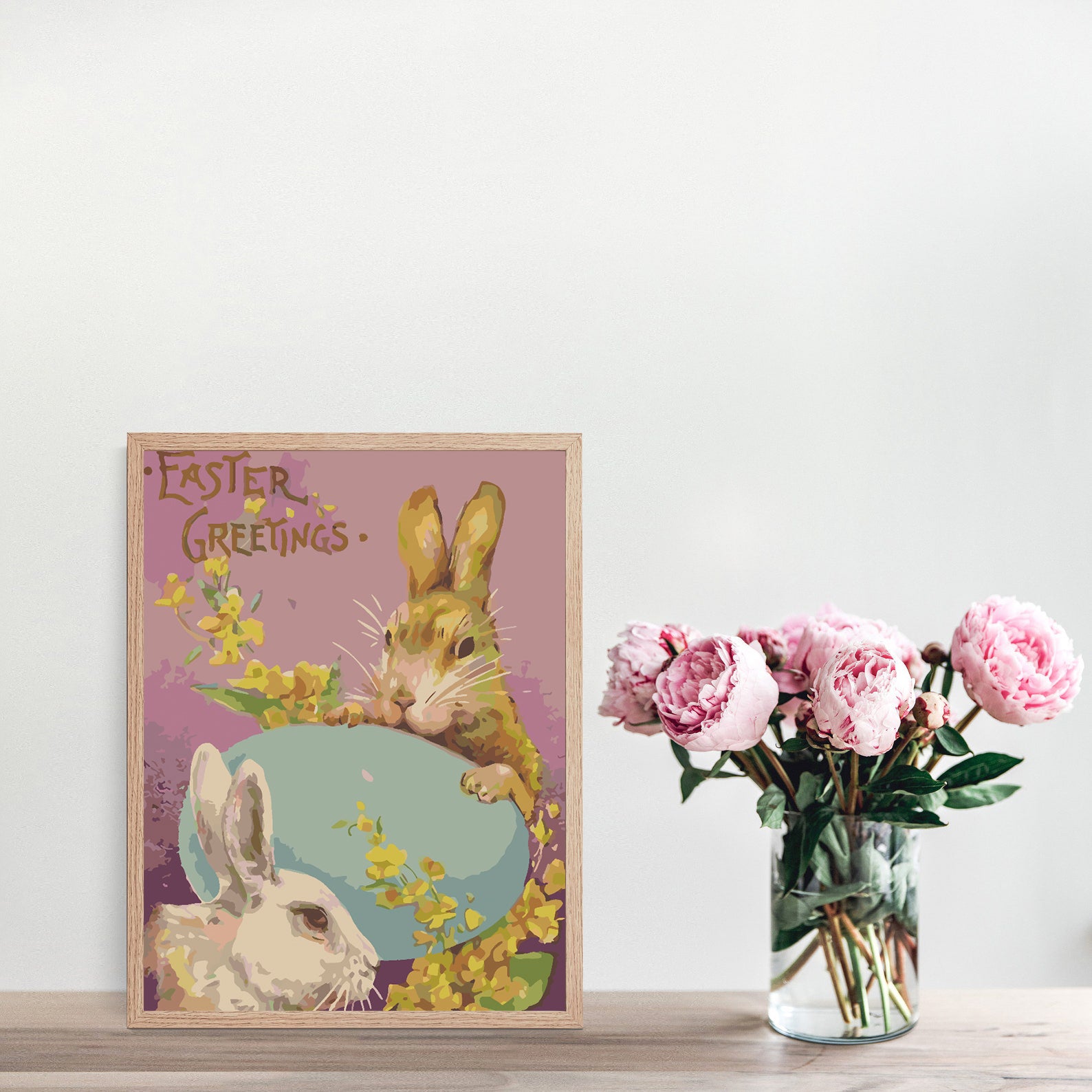 Pictura pe numere - Easter Greetings 4274
