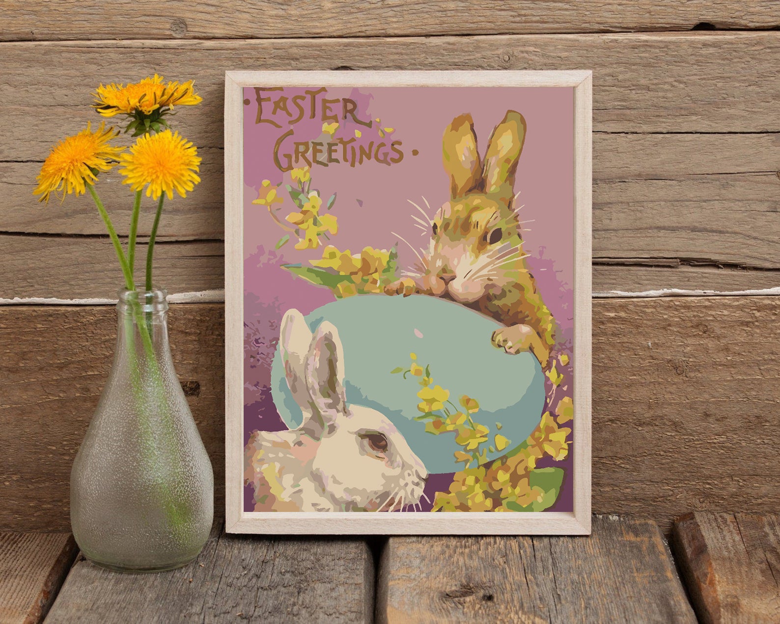 Pictura pe numere - Easter Greetings 4274