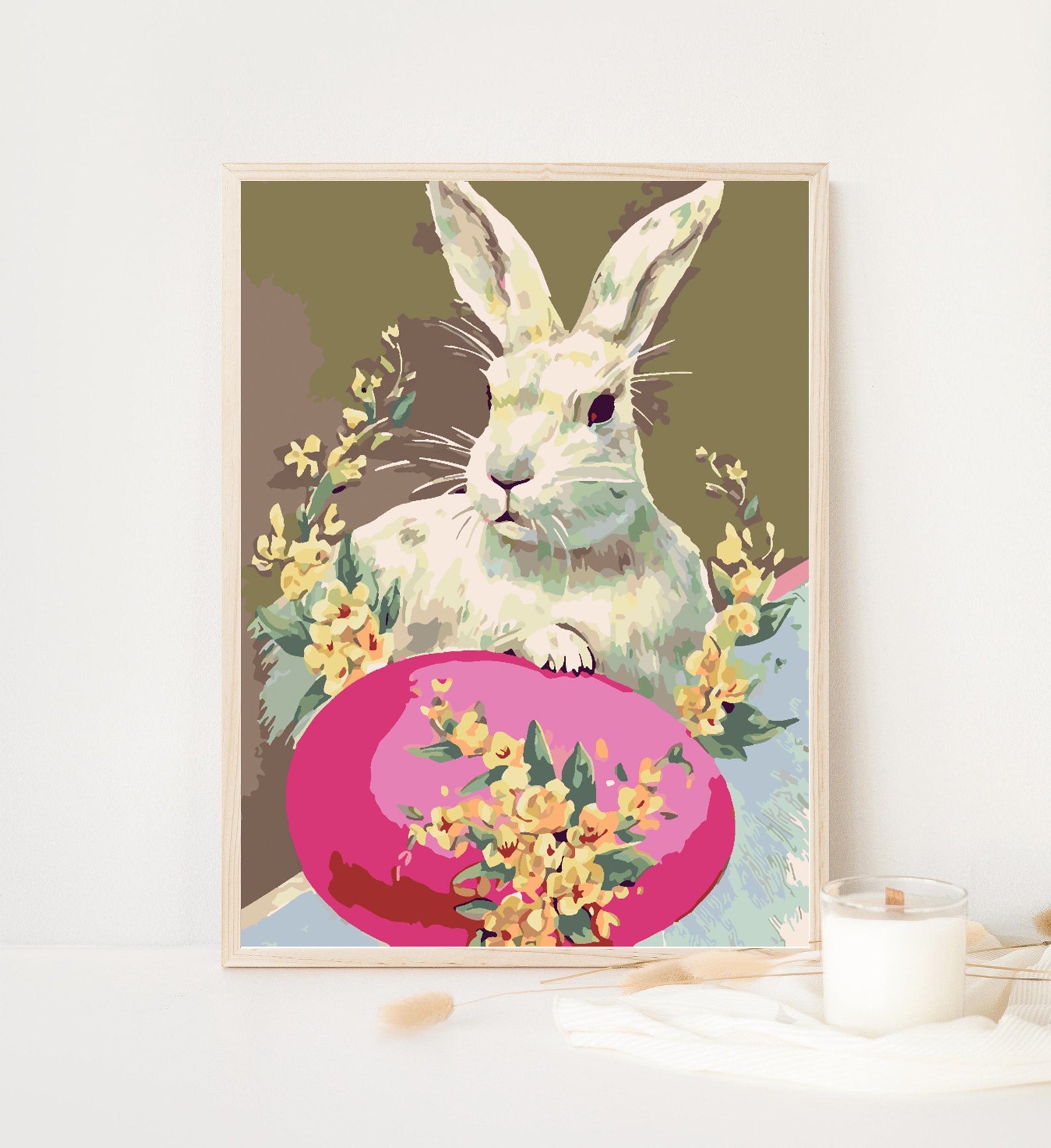 Peinture par numéros - Lapin 4279