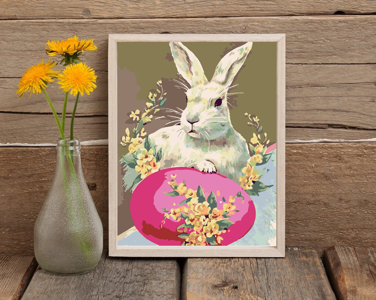 Peinture par numéros - Lapin 4279