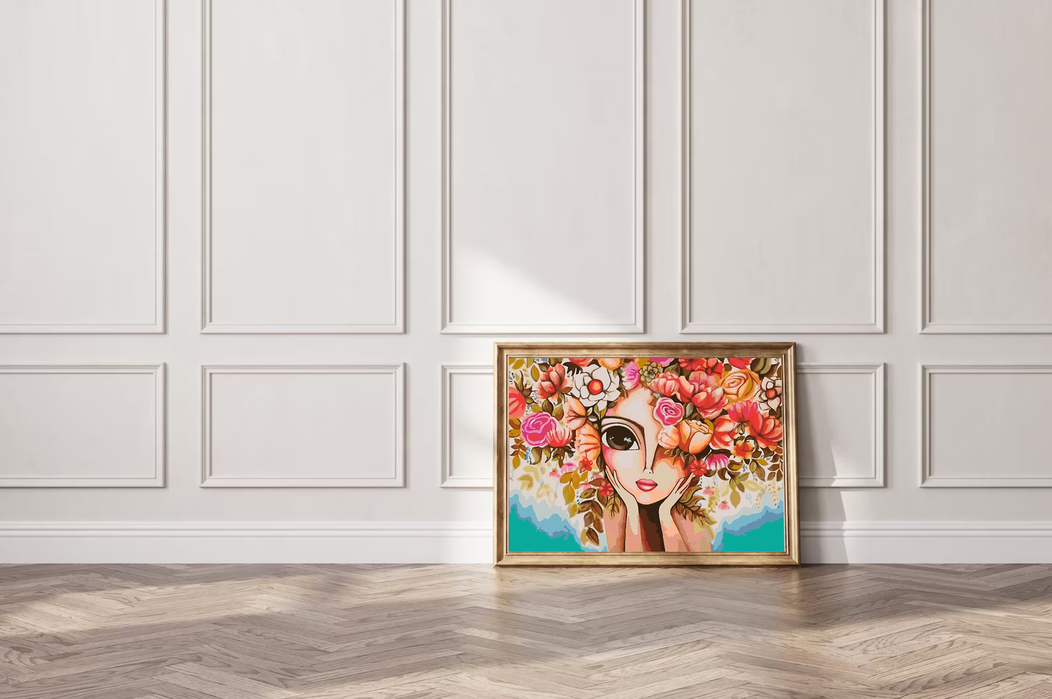 Pictura pe numere - Flower Head 4449