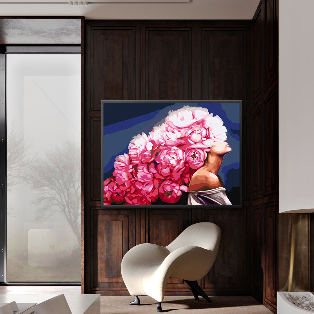 Pictura pe numere - Flower Head 4457