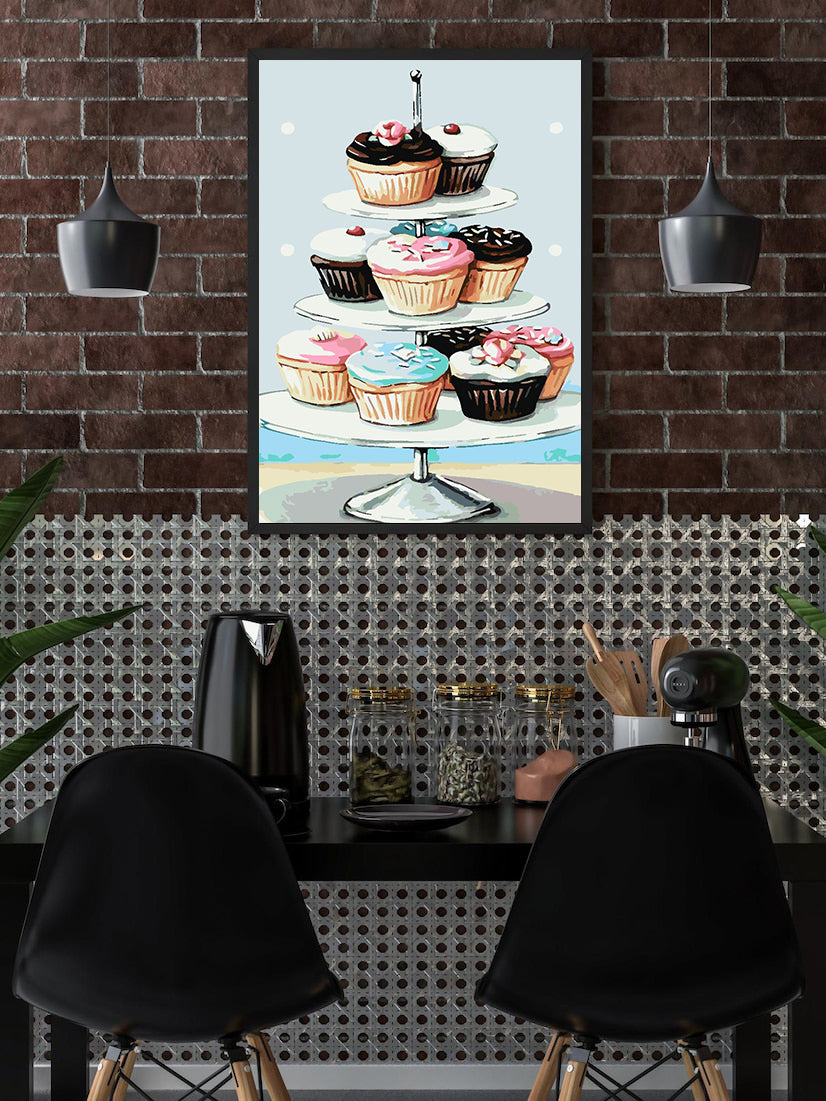 Pictura pe numere - Cupcakes 4468