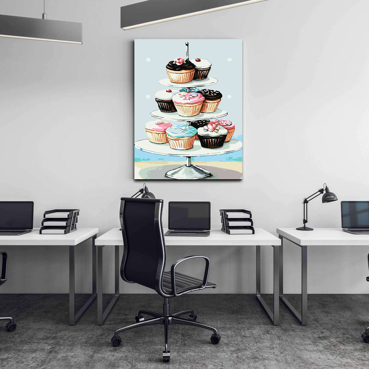 Pictura pe numere - Cupcakes 4468