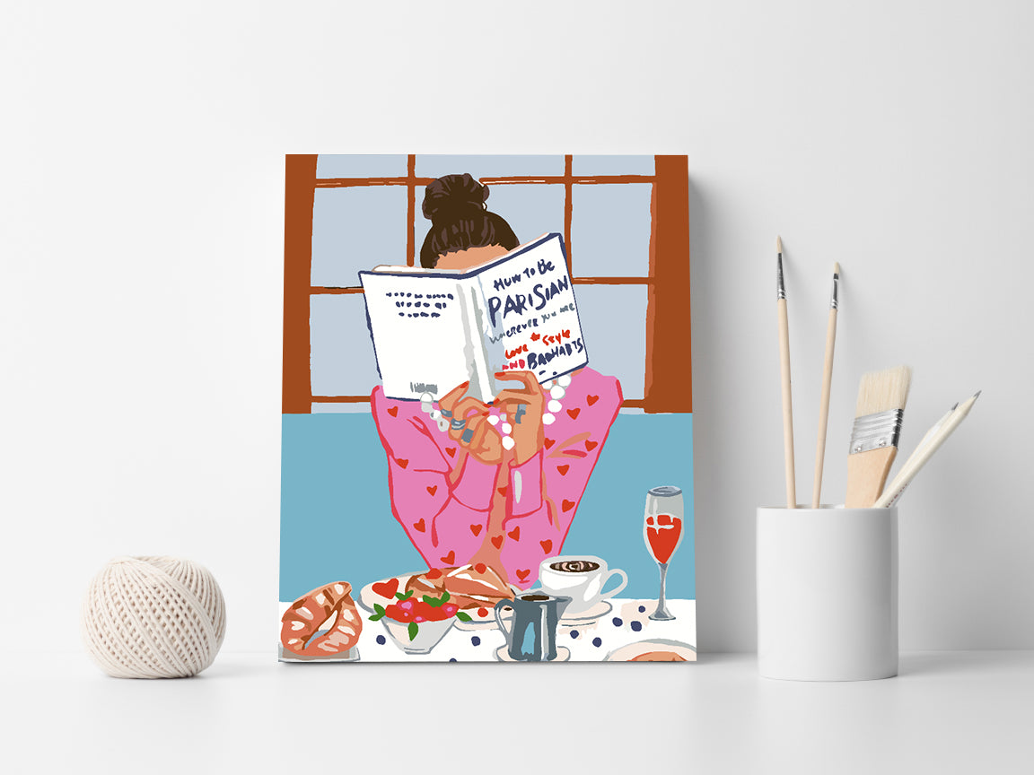 Peinture par numéros - Petit déjeuner 4498