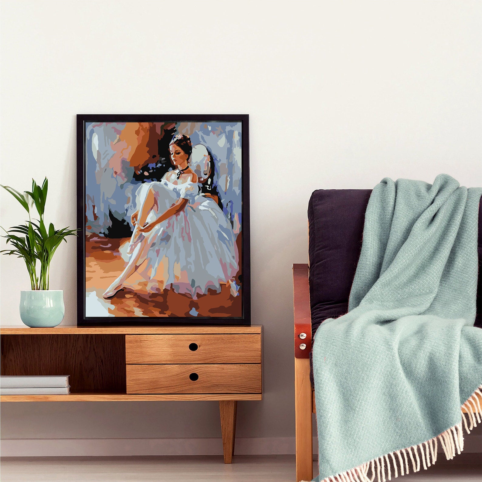 Peinture par numéros - Ballerine 4504