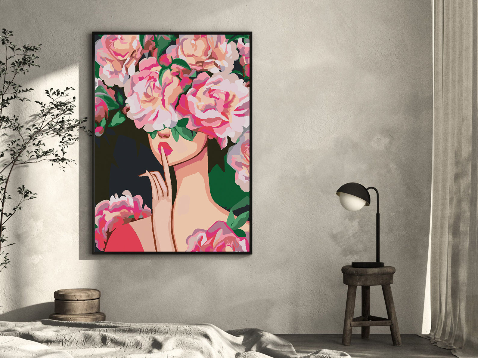 Pictura pe numere - Flower Head 4511