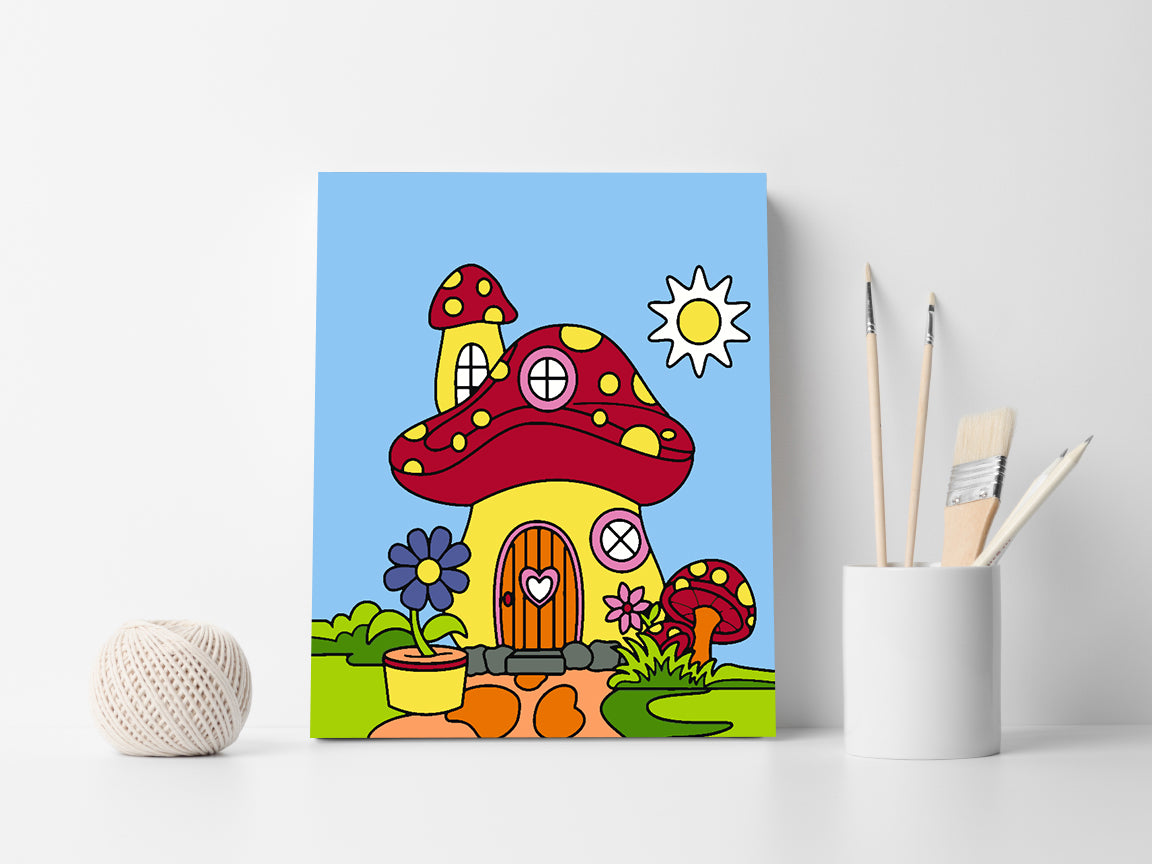 Peinture par numéros - Maison 4531