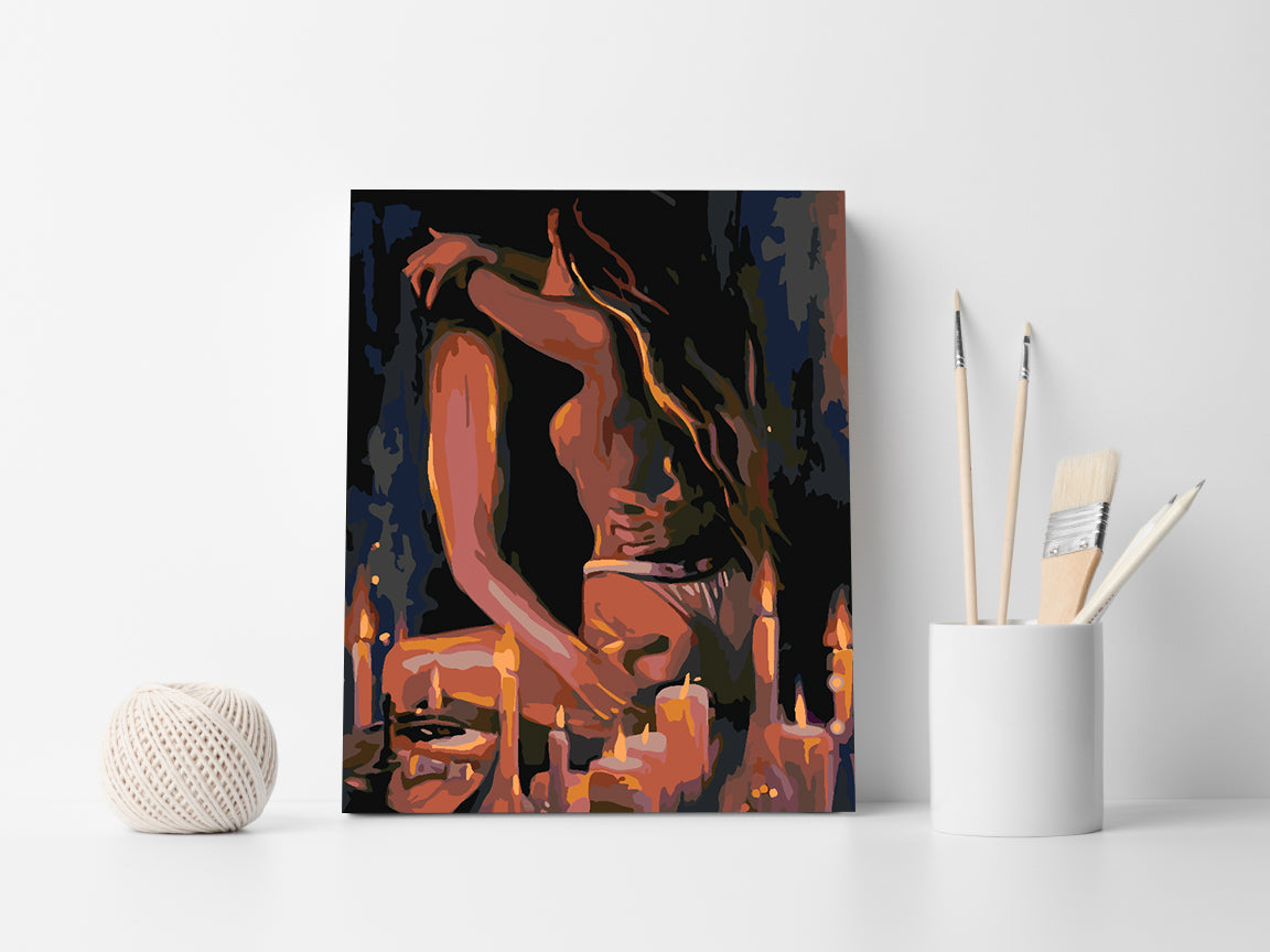 Peinture par numéros - Amour 4544
