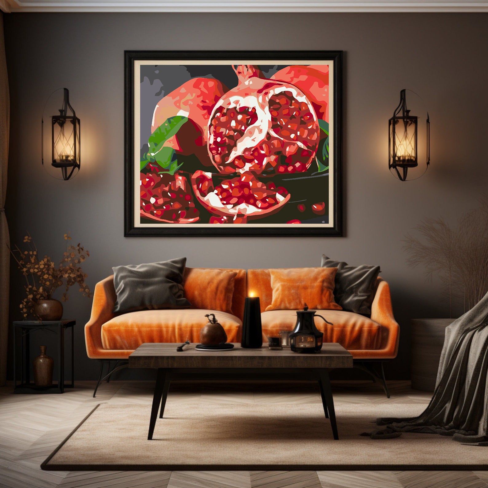 Pictura pe numere - Rodie 4563