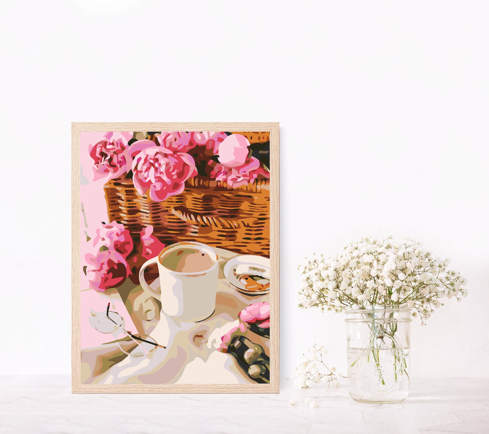 Pictura pe numere - Cafea și Dulciuri 4571