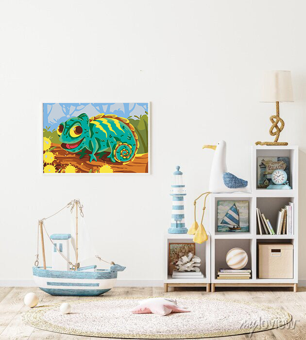 Pictura pe numere - Cameleon 4649