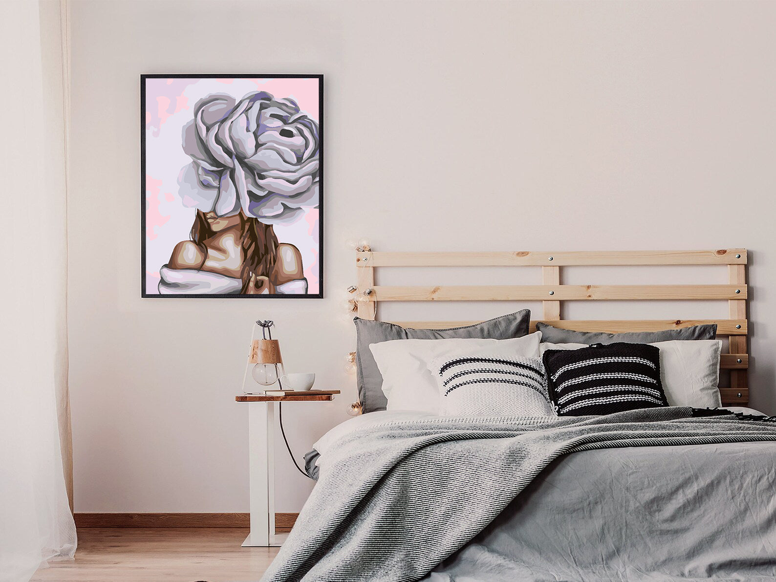 Pictura pe numere - Flower Head 4650