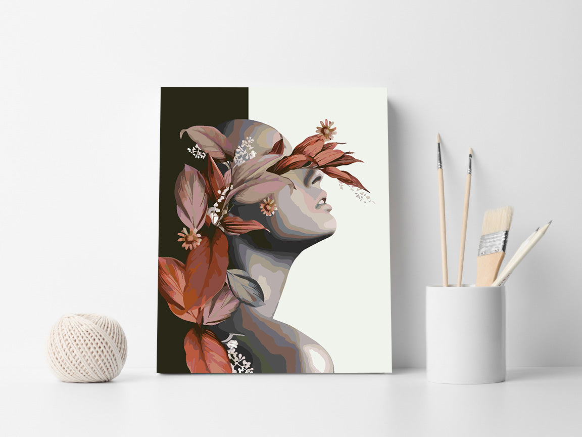 Pictura pe numere - Flower Head 4684
