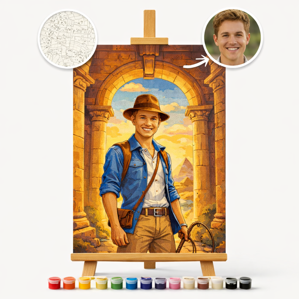 Pictură Personalizată pe Numere – The Cowboy