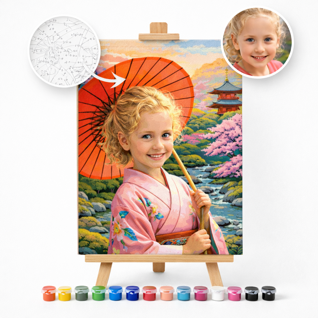 Pictură Personalizată pe Numere – Grădina Zen