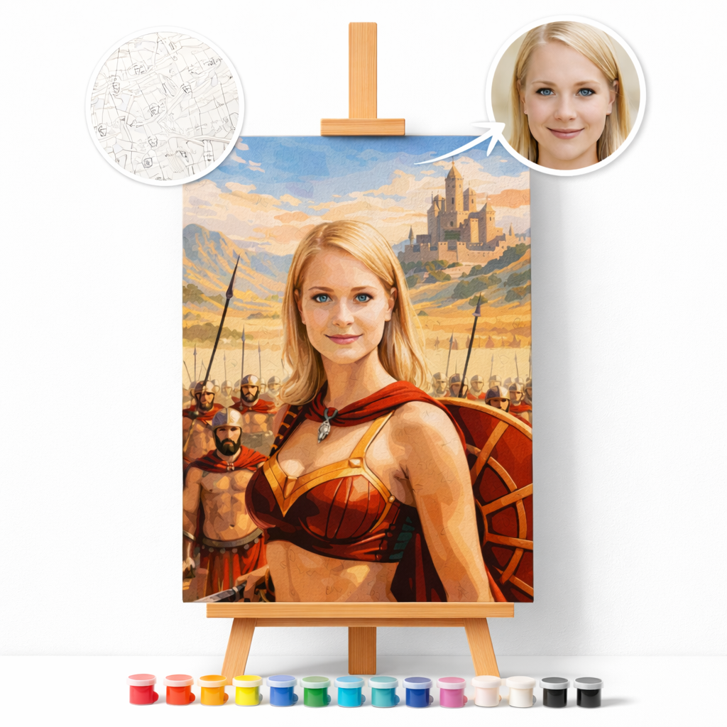 Pictură Personalizată pe Numere – Legiunea de Foc