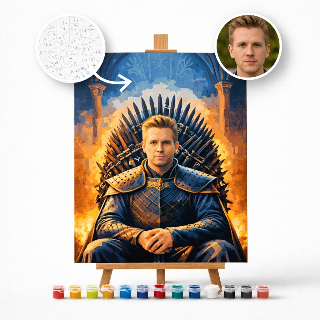 Pictură Personalizată pe Numere – Moștenitorul Tronului