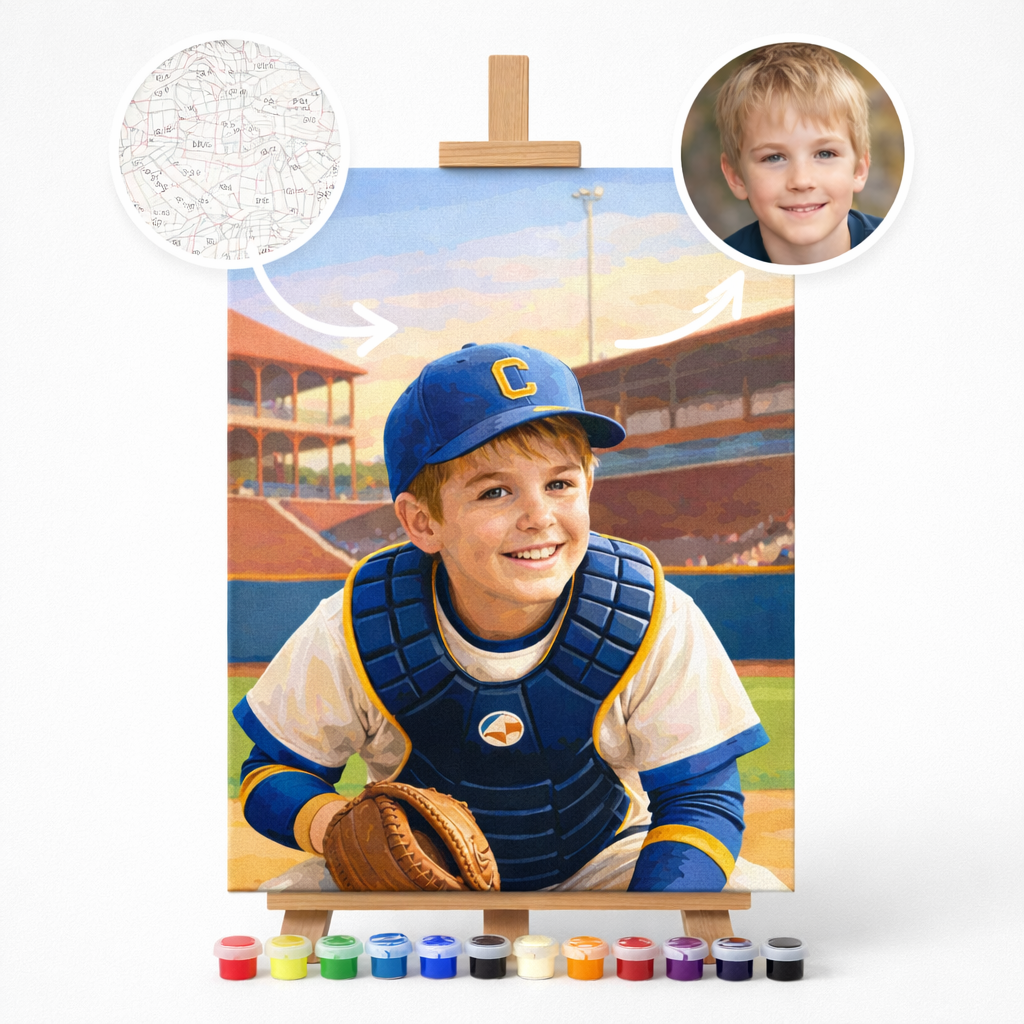 Pictură Personalizată pe Numere – Vis de Champion