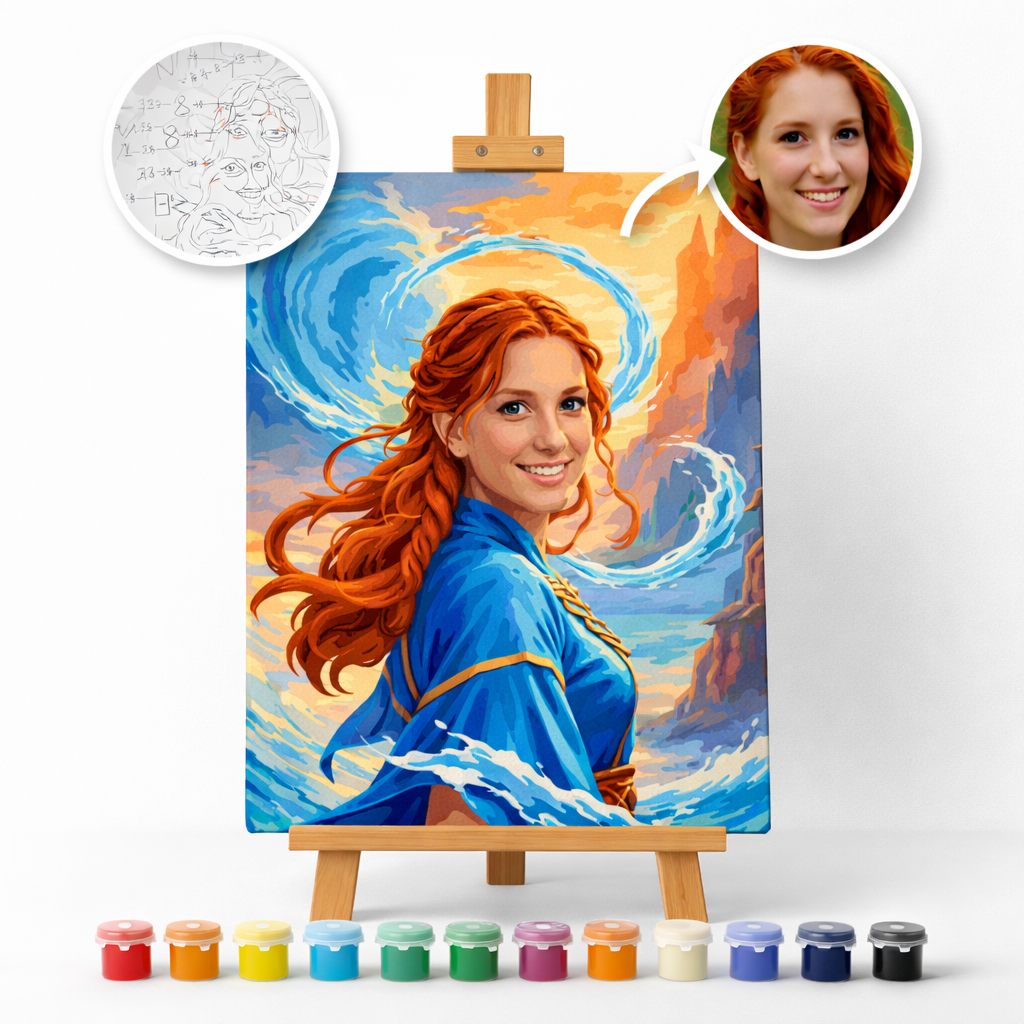 Pictură Personalizată pe Numere – Chemarea Valurilor