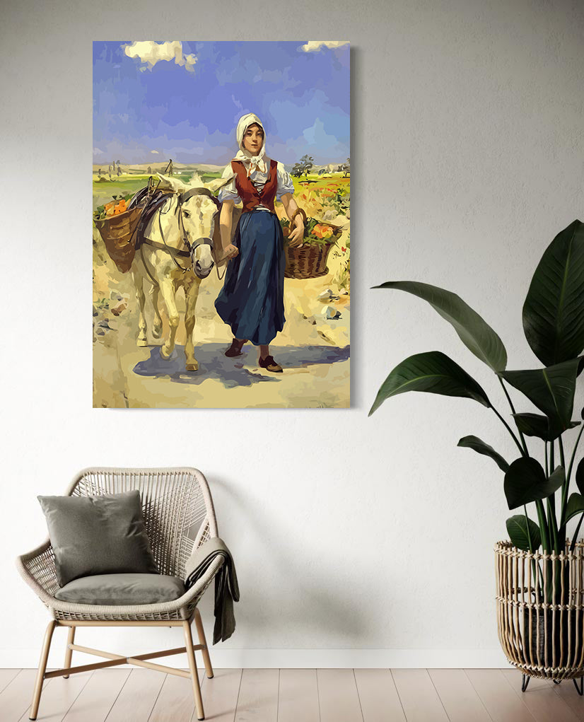 Set Pictură pe numere - Ocupație la Țară