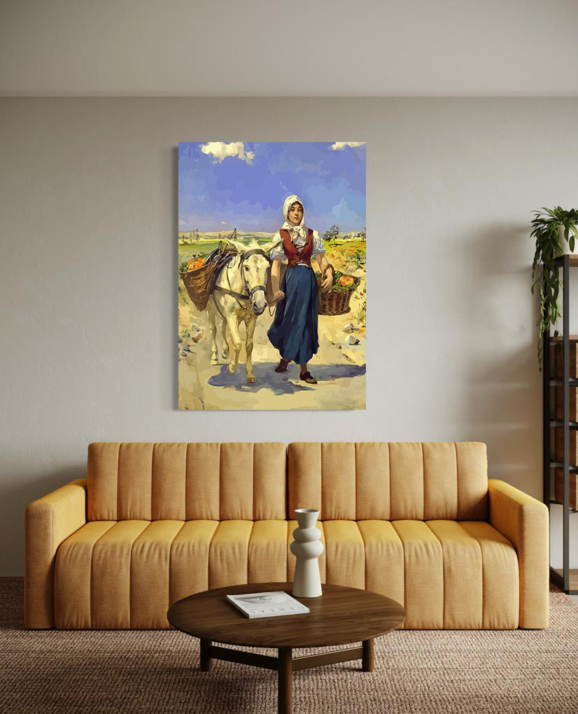 Set Pictură pe numere - Ocupație la Țară