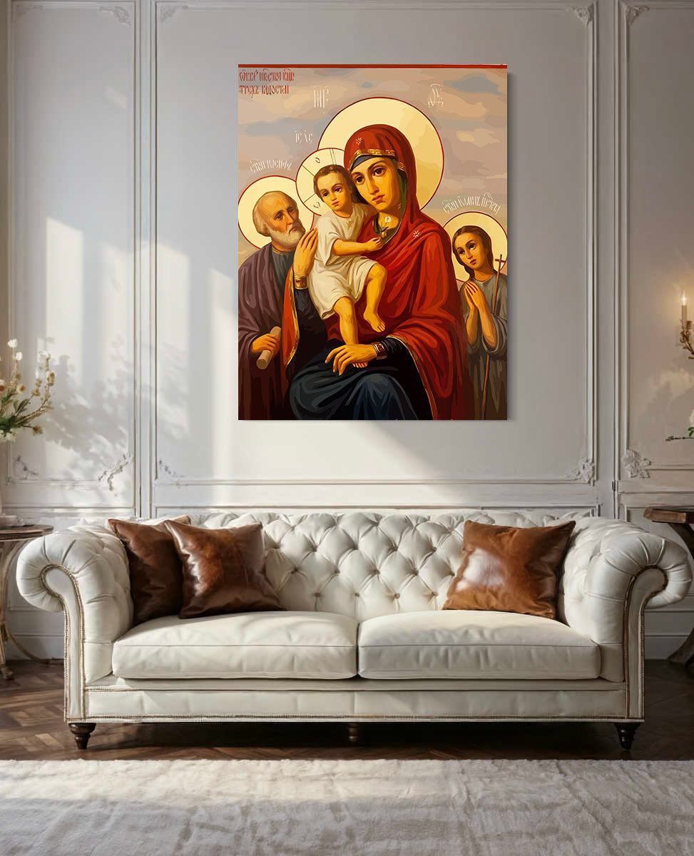 Set Pictură pe numere – Sfânta Maria Și Isus Hristos 6014