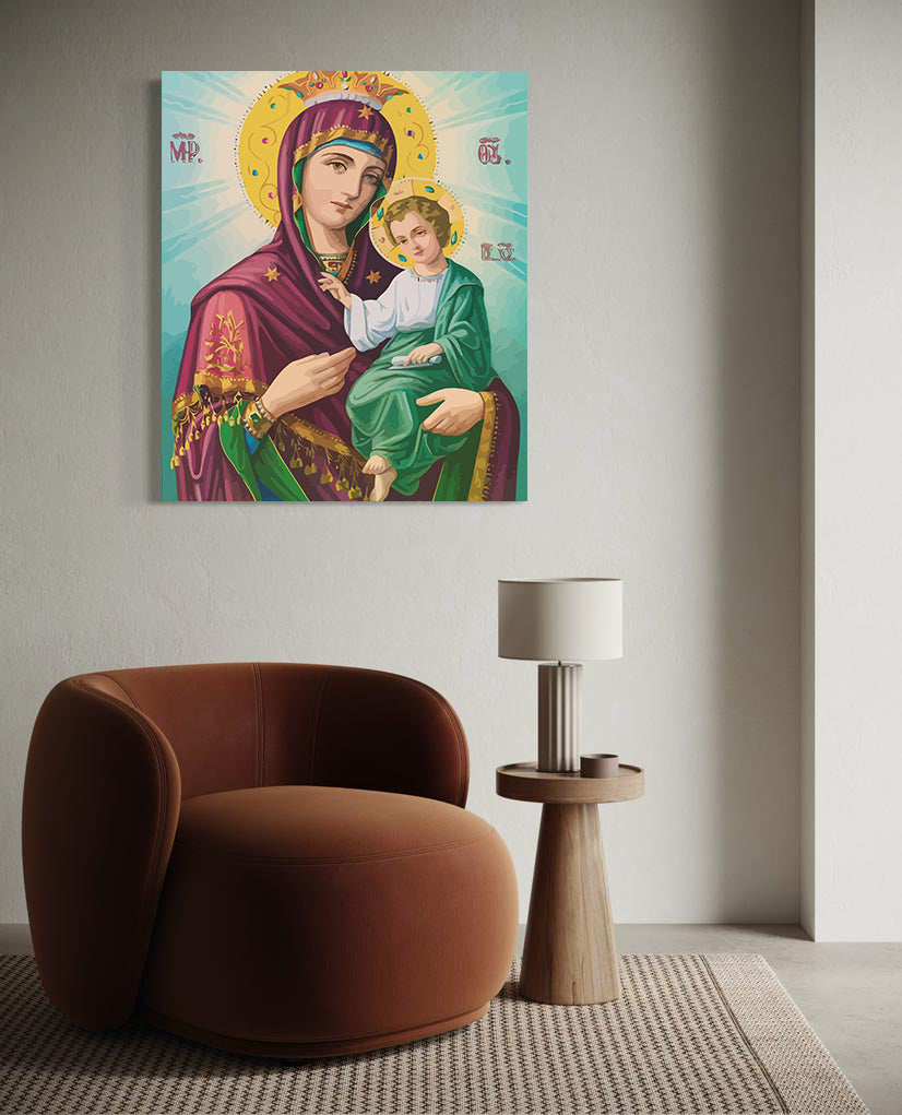 Set Pictură pe numere – Maica Domnului 6031