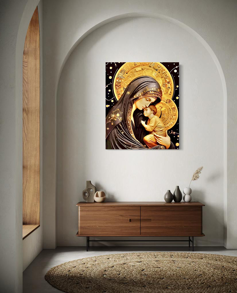 Set Pictură pe numere – Maica Domnului 6040