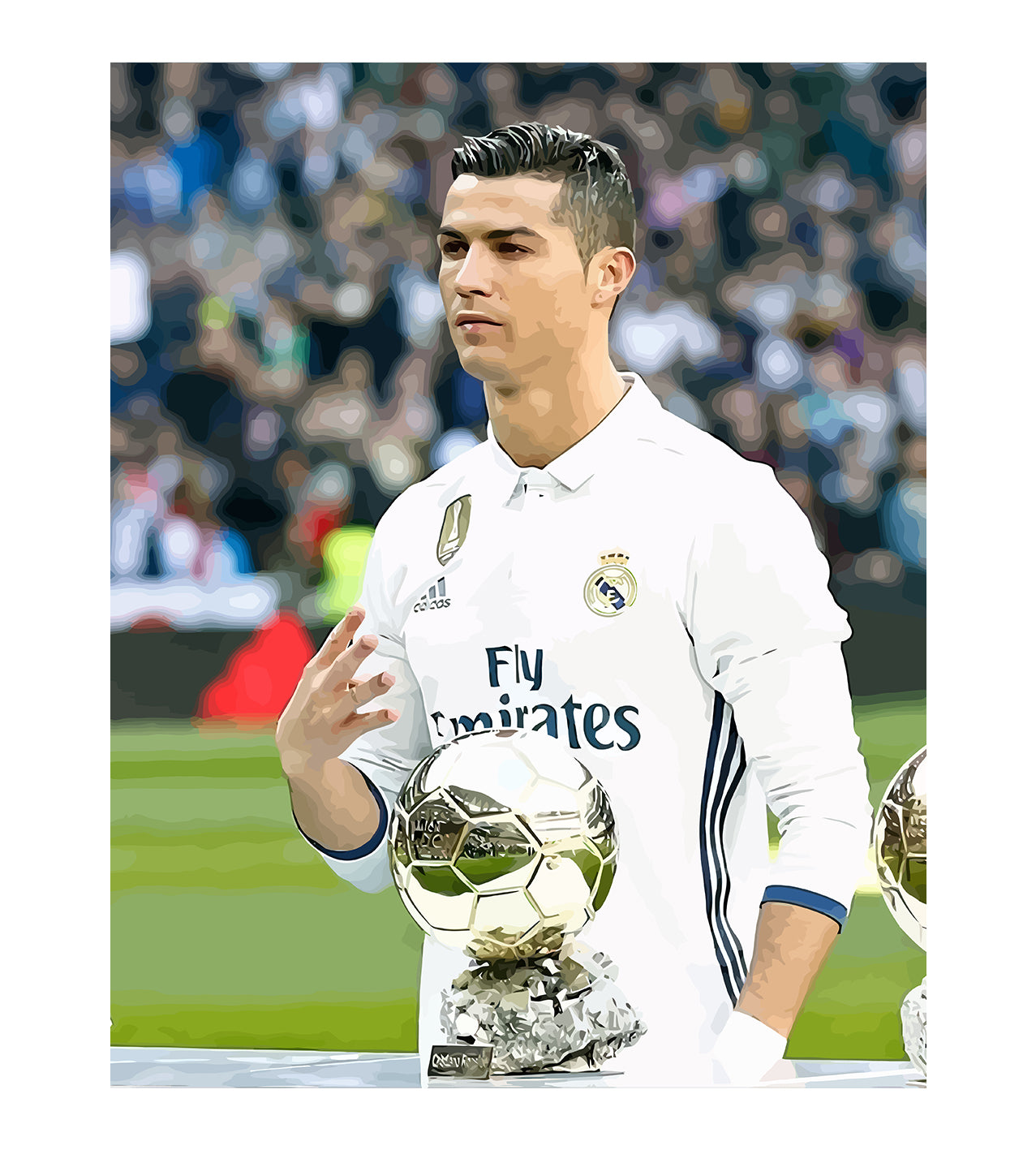 Set Pictură pe numere - Cristiano Ronaldo