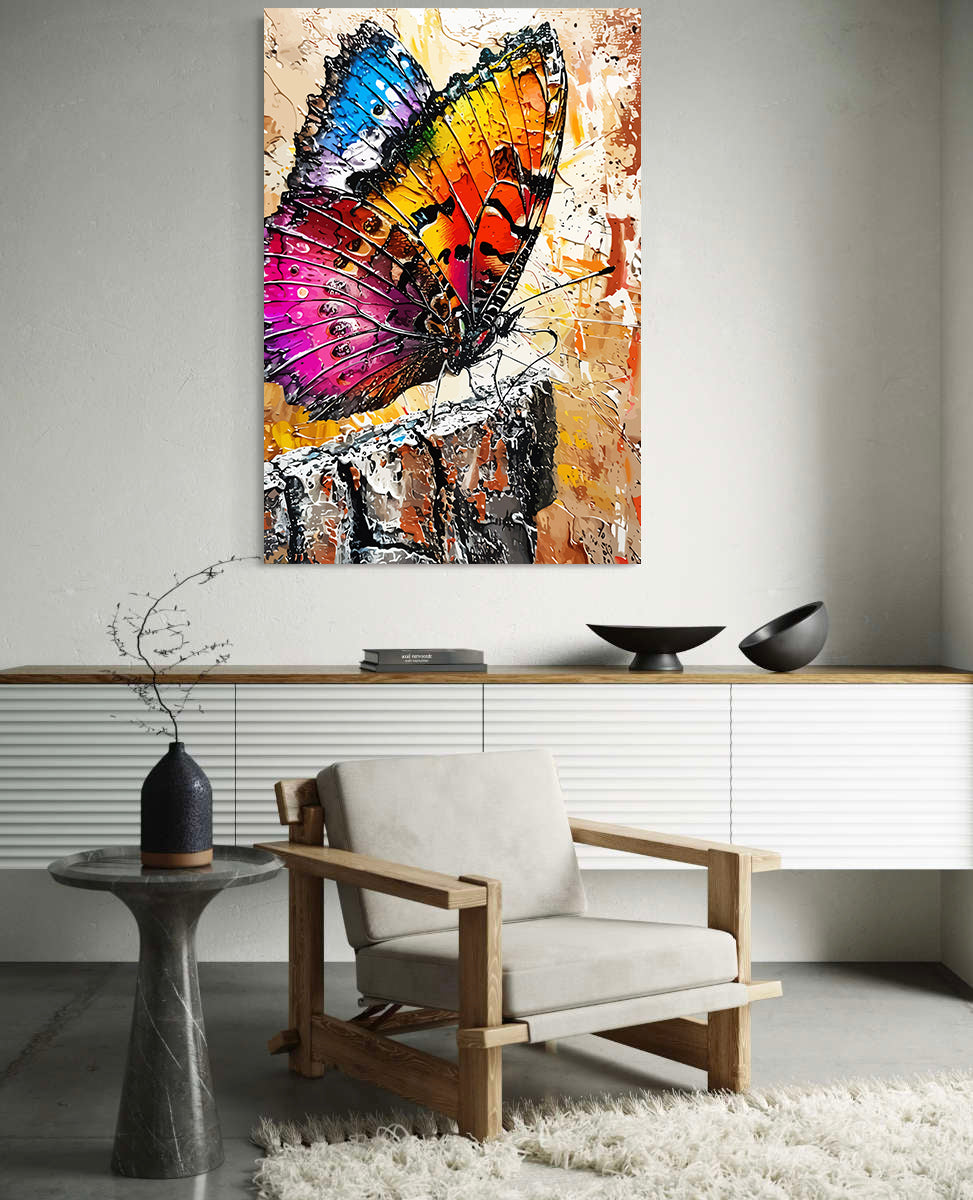 Set Pictură pe numere - Fluture 6046