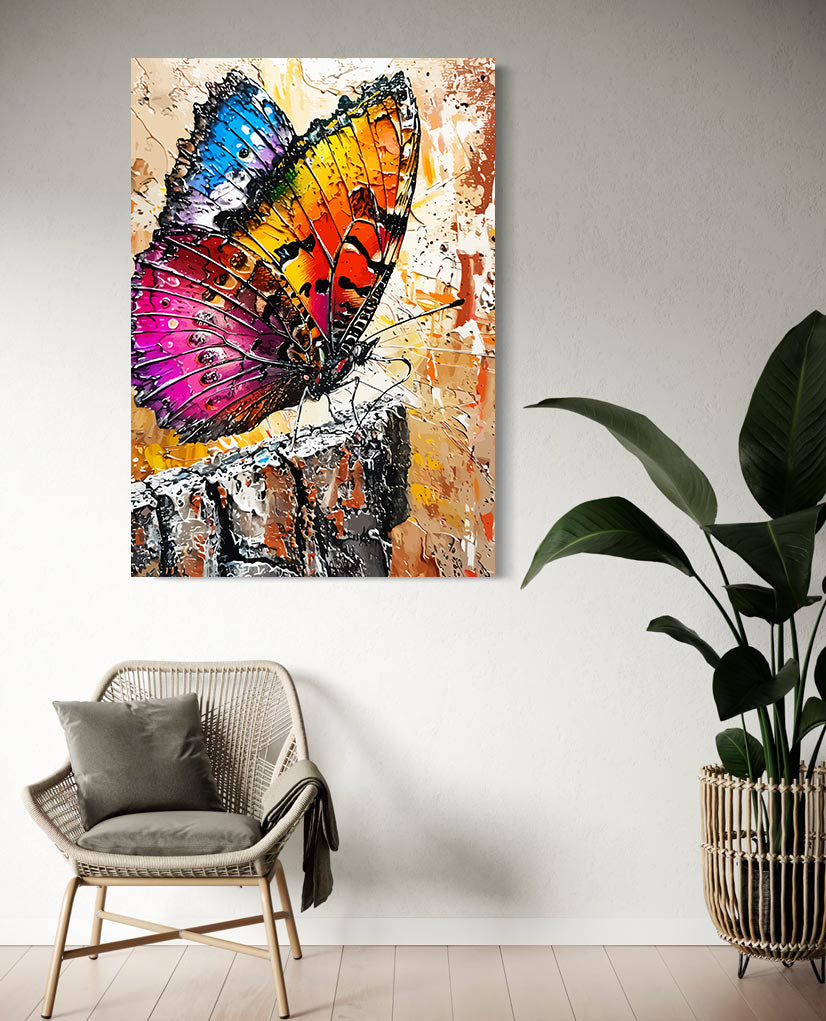 Set Pictură pe numere - Fluture 6046