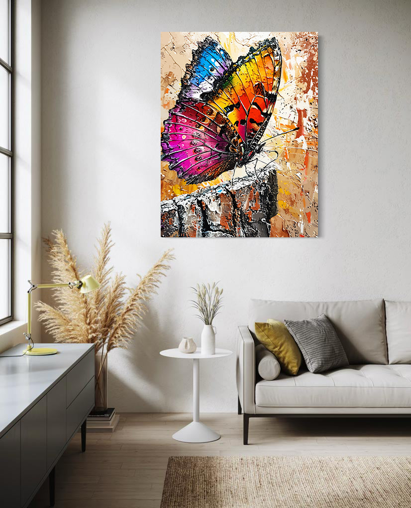 Set Pictură pe numere - Fluture 6046