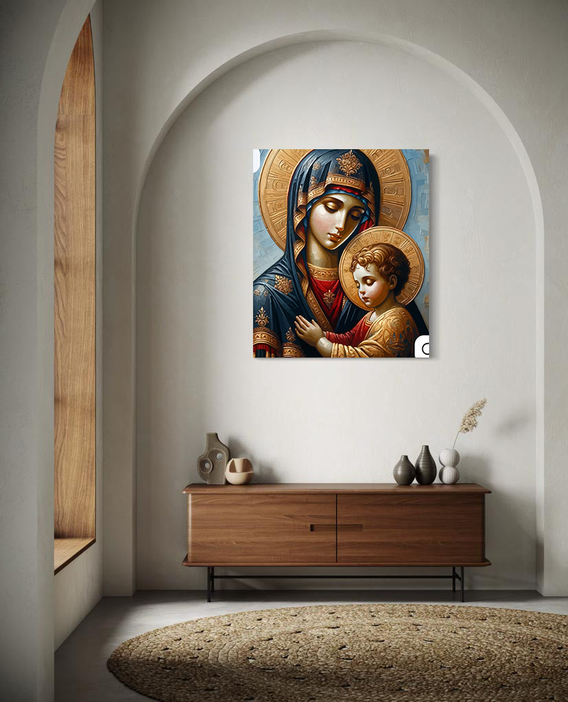 Set Pictură pe numere – Maica Domnului 6049