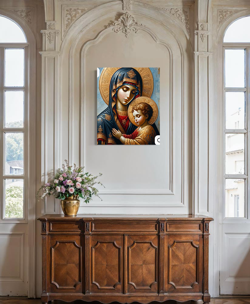 Set Pictură pe numere – Maica Domnului 6049